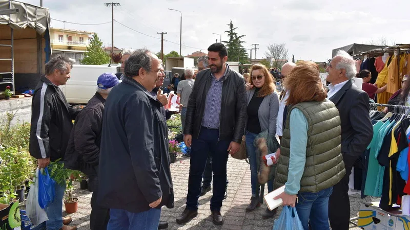 Περιοδεία Σάββα Δευτεραίου στις Φέρες