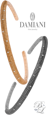 ♦Damiani Metropolitan Dream diamond bangles by H. Nakata #damiani #jewelry #brilliantluxury