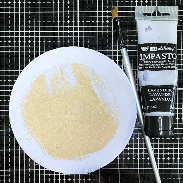 mixed media tutorial Prima Finnabair impasto paint