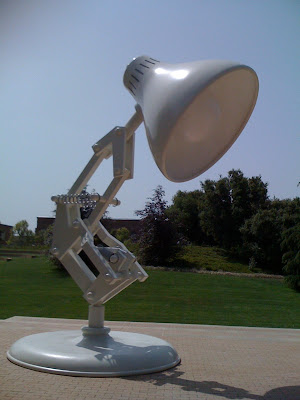 pixar lamp. The Pixar Lamp is BIG!