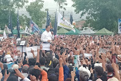 Anies Baswedan  Suarakan Perubahan dalam Kampanye Akbar di Cilacap.