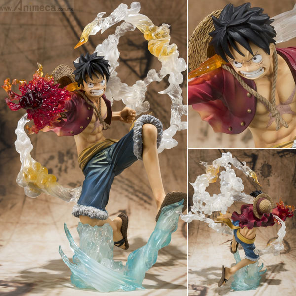 FIGURA MONKEY D. LUFFY Battle Ver. Gomu Gomu no Red Hawk Figuarts ZERO ONE PIECE