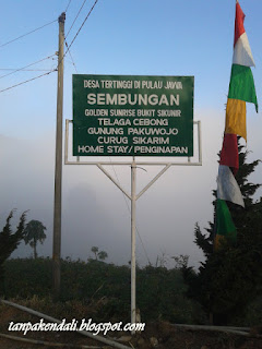 Sunrise Bukit Sikunir, Dieng, Jawa Tengah