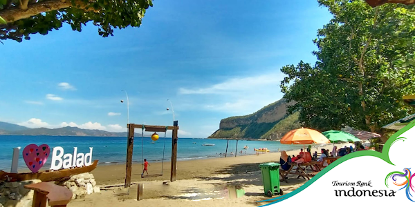 Pantai Balad di Kabupaten Sumbawa Barat : Dekat dengan Pusat Kota