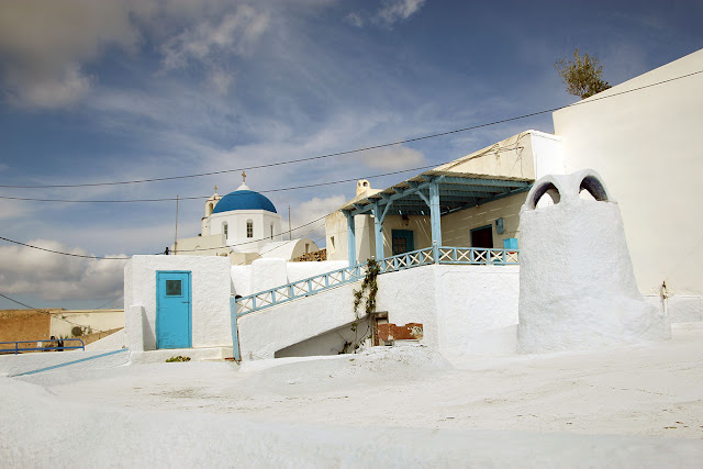 Santorini Village Pyrgos belle ile 