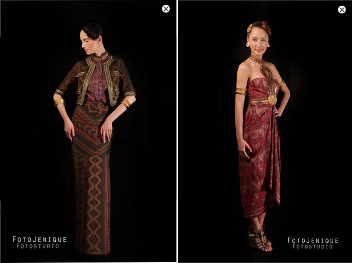 Fashion and beauty Batik  Collection From Indonesia 