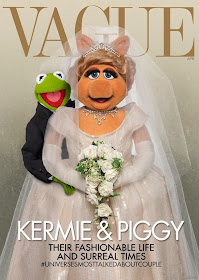 Muppets spoof Kim Kardashian Vogue wedding cover