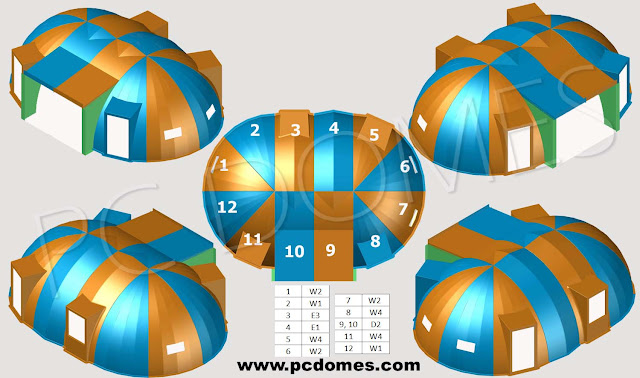 PC Domes Compare with Styrofoam, Monolithic & Concrete Dome Homes, House Construction Process