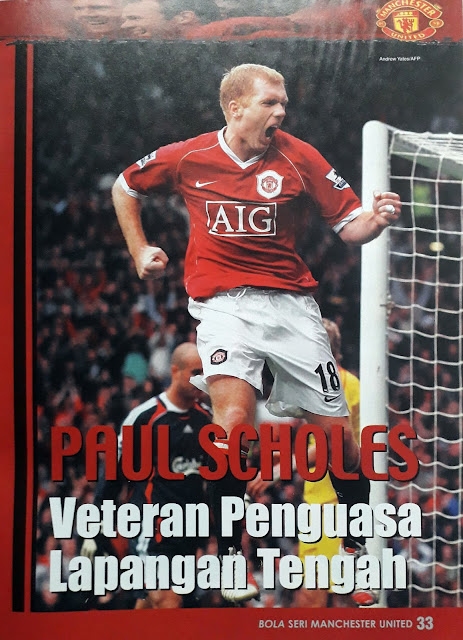 PAUL SCHOLES VETERAN PENGUASA LAPANGAN TENGAH