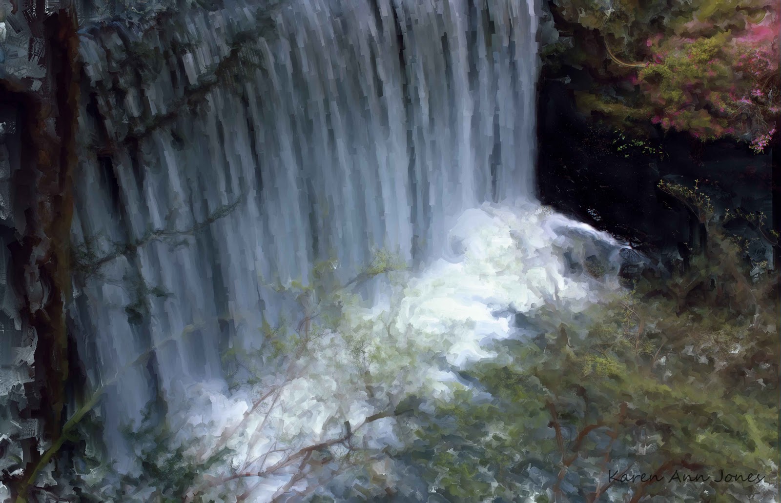 Pendidikan Seni Visual Idea Soalan No 2 Pemandangan Air Terjun