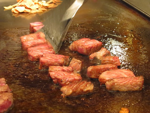 Kobe Beef in Kobe. Tokyo, Japan, Osaka, steak, restaurant, cheap, reasonable, price, best, how much, wagyu, A5, affordable, teppanyaki, cost, sushi, nigiri, sukiyaki, shabu, yakiniku, steakland, mouriya, ishida, highest grade BMS 12. Tokyo Consult. TokyoConsult.