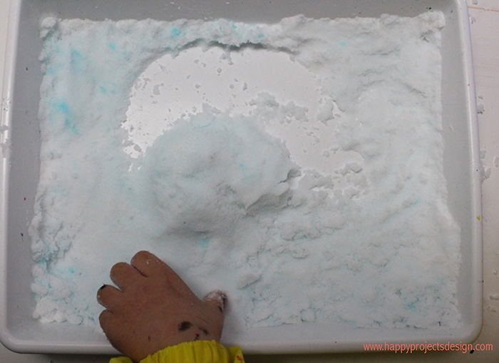 Nieve artificial diy