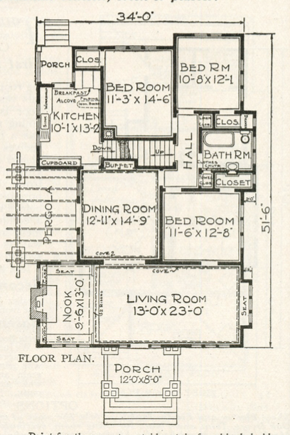 first floor layout Sears Ashmore