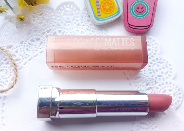review, maybelline powder mattes, lipstick Matte, pretty-moody.com
