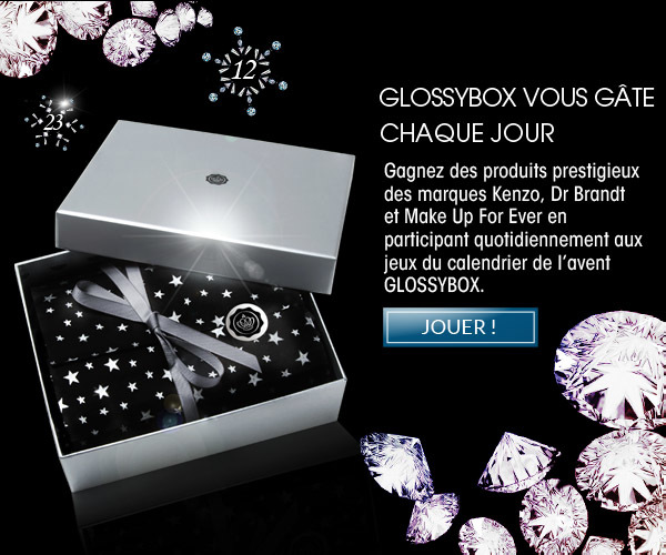 C'est Noël tous les jours avec GLOSSYBOX: concours