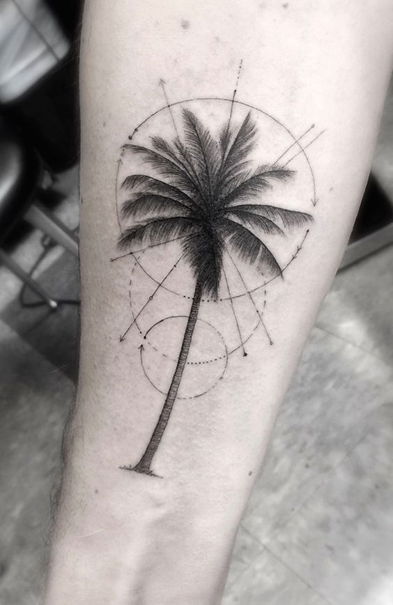 refinado_geomtricas_palmeira_antebraço_tatuagem