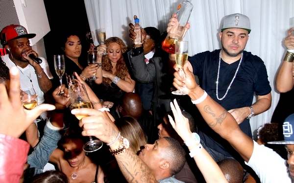 Mariah Carey Nick Cannon BMI Icon Party Supperclub Mariah Carey & Nick Cannon Host BMI Icon Party At Supperclub