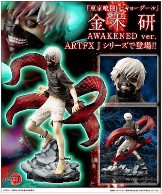 FIGURA KEN KANEKI Awakened Ver. ARTFX J Tokyo Ghou