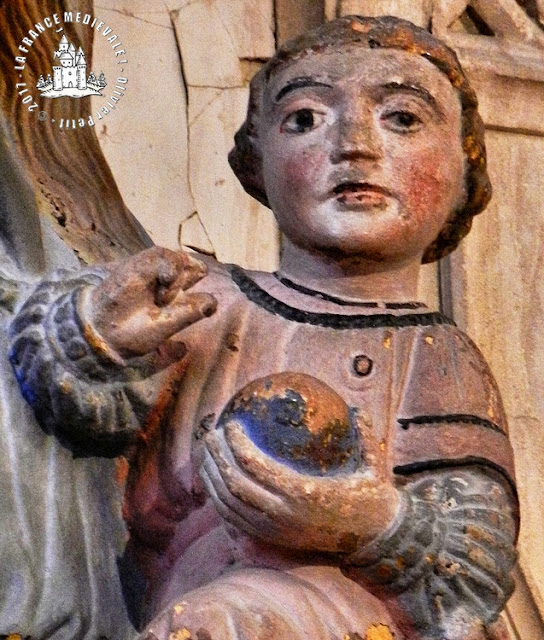SOULOSSE-SOUS-SAINT-ELOPHE (88) - Vierge à l'Enfant (XIVe siècle)