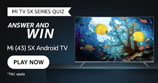 Mi TV 5X Series Quiz Amazon
