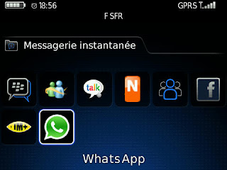 Se actualizo WhatsApp para BlackBerry 