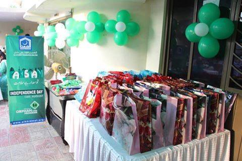  Alkhidmat Foundation Pakistan is celebrating Independence Day with Shining Orphan Childre