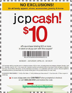 Free Printable JcPenney Coupons