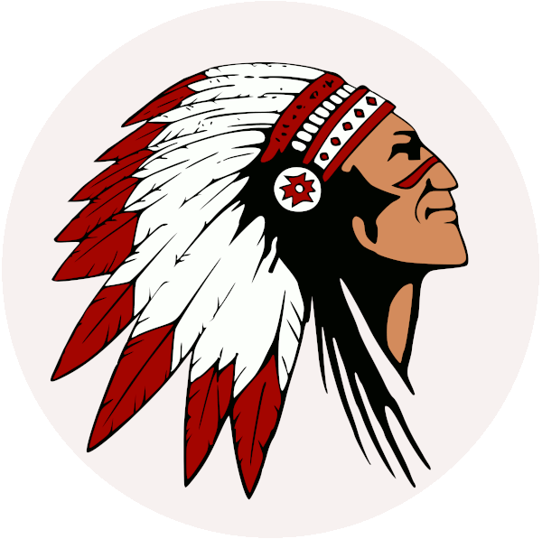 Illustration Head of Native American Chief