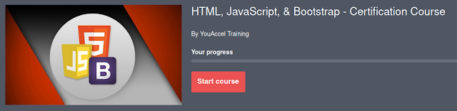 HTML, JavaScript, & Bootstrap - Certification Course