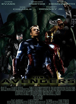 Captain America The Avengers movie poster
