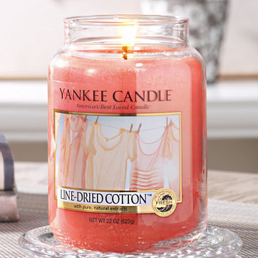 avis Line Dried Cotton de Yankee Candle