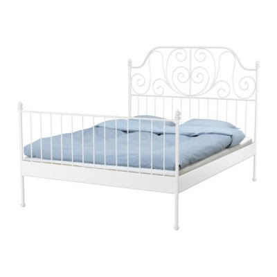 45+ schön Fotos Ikea Bett Weiß Metall / Leirvik Bettgestell Weiss Leirsund Ikea Osterreich : Dank des etwas höheren fußendes gleiten decken nicht so leicht aus dem bett, während man schläft.