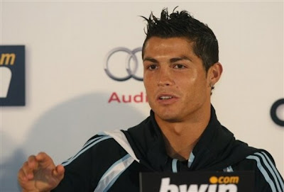 Cristiano Ronaldo Press Conference Real Madrid