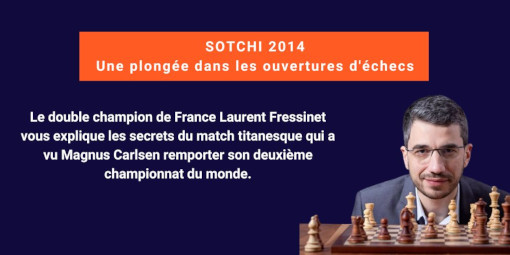 Le grand-maître français des échecs Laurent Fressinet