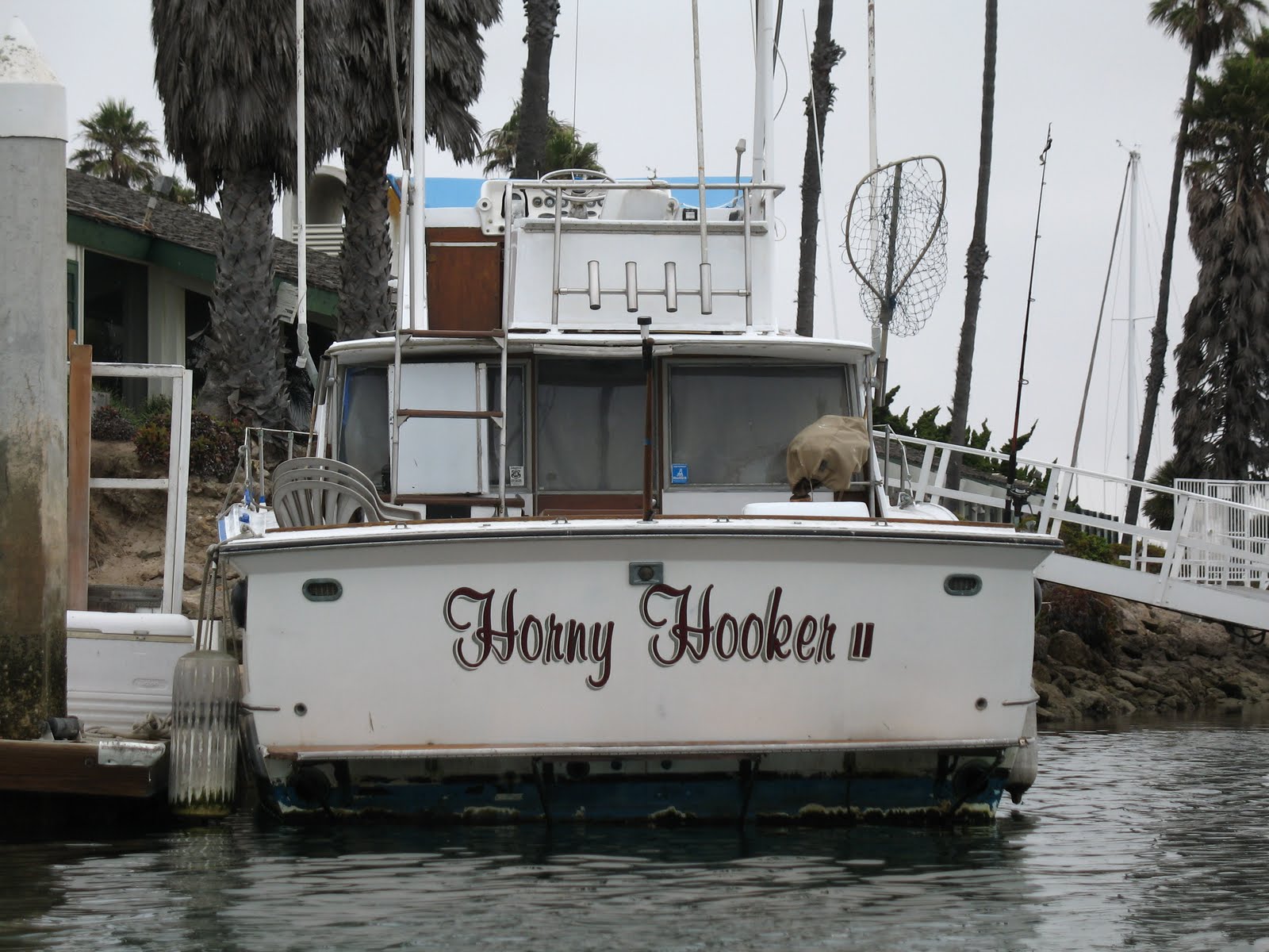 news from oak creek ranch: clever boat names