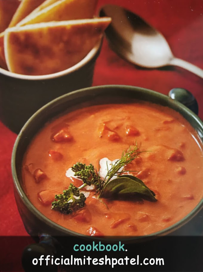 Microwave Chunky Tomato and Basil Soup Recipe