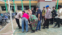 Razia Knalpot Brong atas Perintah Dandim 0622/Kabupaten Sukabumi di Parakansalak, 15 Kendaraan Terjaring