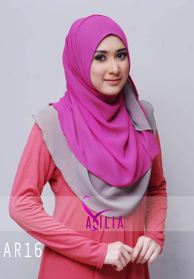 Super Duper Scarf Fesyen Tudung Terkini  Avilia Halfmoon 