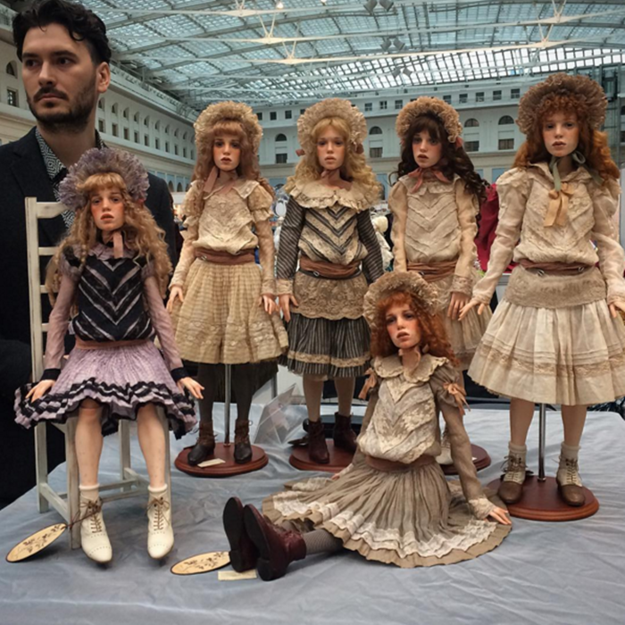 Russian Artist and Sculptor Mikhail Zaikov Realistic Doll