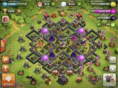  Clash of clans merupakan sebuah game online strategy yang sangat terkenal sampai dikala ini  Clash of Clans 8.212.9 APK Update Maret 2016 For Android