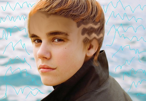 justin bieber bald head. Justin Bieber shaved Lightning