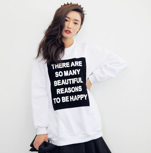 Reasons To Be Happy Pullover