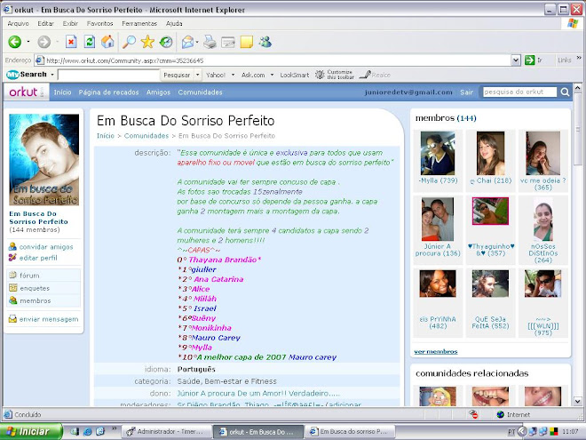 Participe da nossa comunidade.