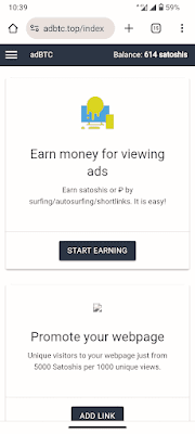 Earn Money Watching Ads Website