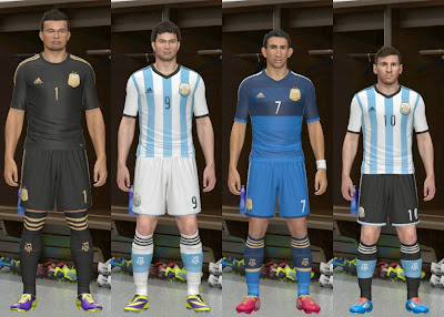 PES 2014 Argentina GDB Kits by Santy