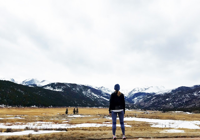 Running in Rocky Mountain National Park