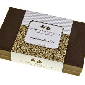 au coeur des chocolates beautiful chocolate box packaging