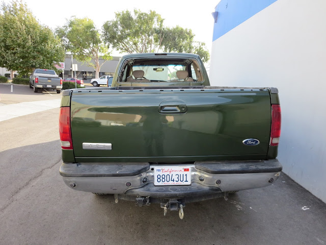 Ford F-350 after color change at Almost Everything Auto Body.