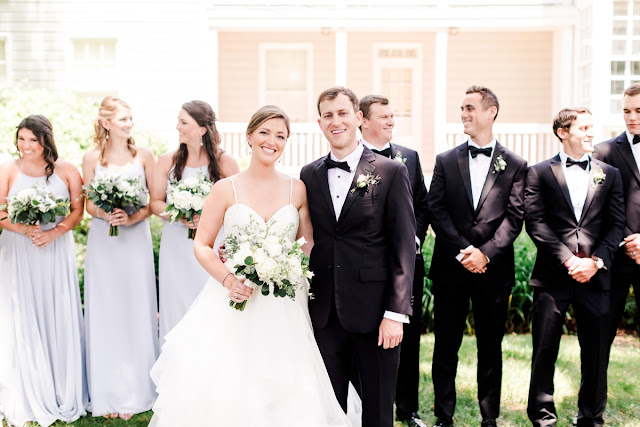 Summer Formal Wedding at the Historic Kent Manor Inn on Kent Island photographed by Maryland Wedding Photographer Heather Ryan Photography