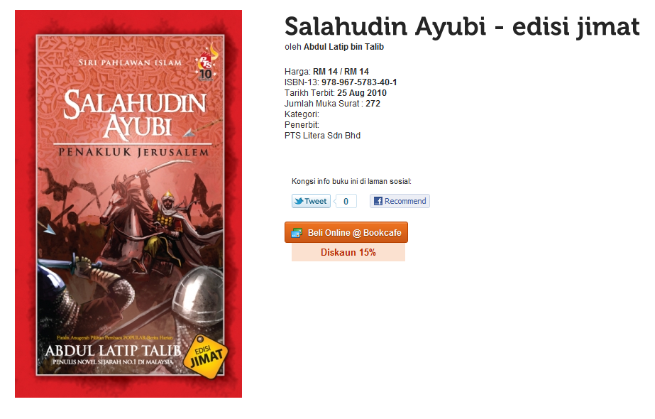 Miftahul Faraha: Salahuddin Al-Ayubi, Penakluk Jerusalem.